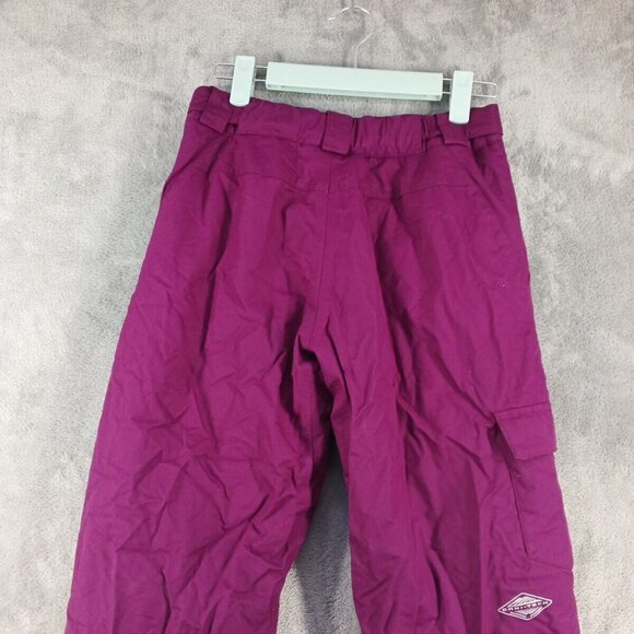COLUMBIA Ski Pants Teen Size MEDIUM "Omni Heat" Activewear Woven Elastic Waist - Picture 13 of 16